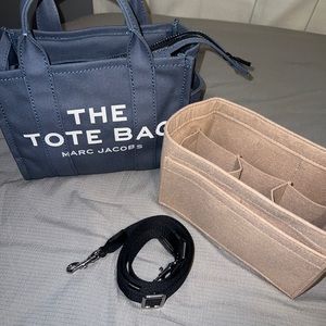 The Marc Jacobs Mini Tote Blue